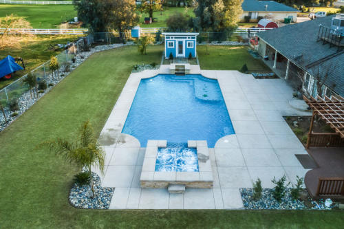 custom pool design fresno